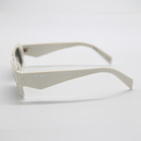 NEW PR27ZS WHITE PRADA SQUTE FRAME UNISEX SUNGLASSES PRADA PR27ZS 17K08Z PR 27ZS - Picture 8 of 11